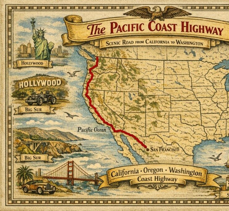 pch nostalgic map